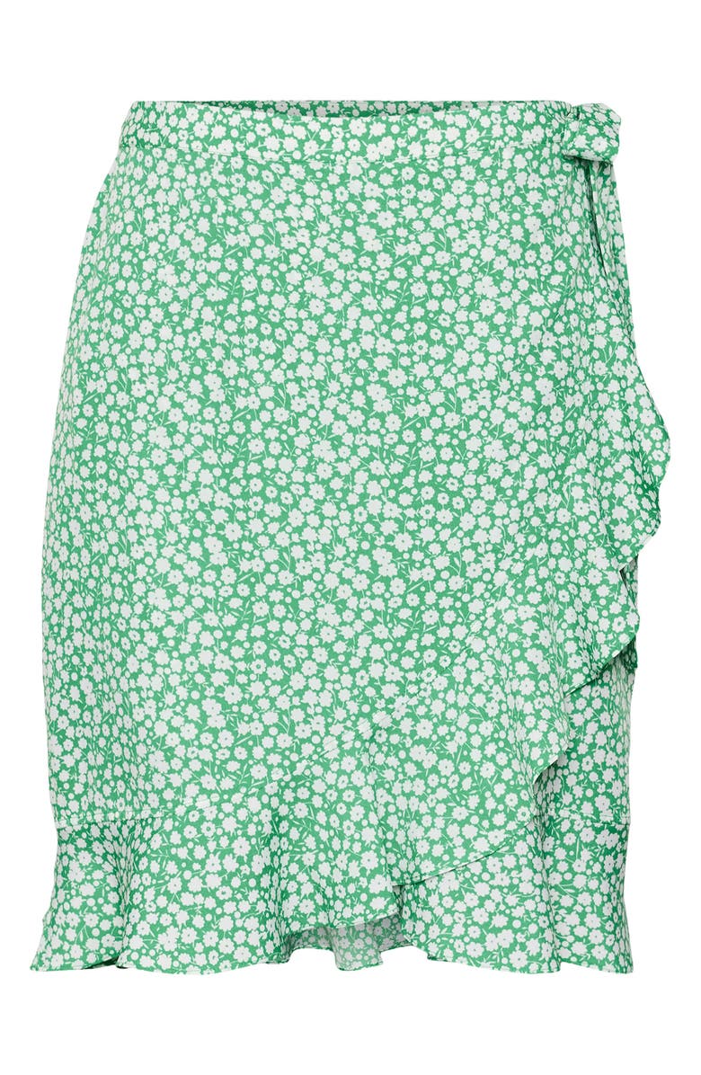 VERO MODA Henna Wrap Skirt, Main, color,