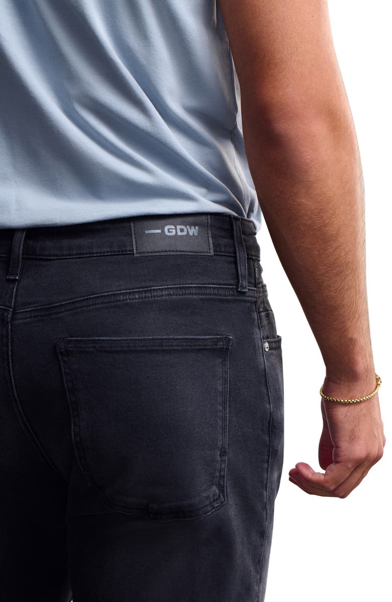 General Denim Works Roam Relaxed Straight Leg Jeans, Alternate, color, Smoke Denim