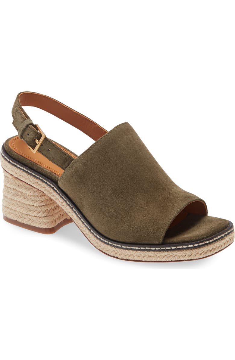 Tory Burch Ankle Strap Espadrille Sandal, Main, color,