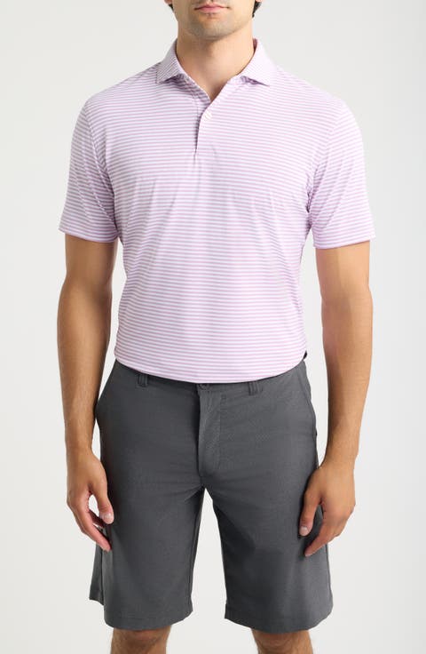 Verse Stripe Crown Crafted Performance Jersey Golf Polo