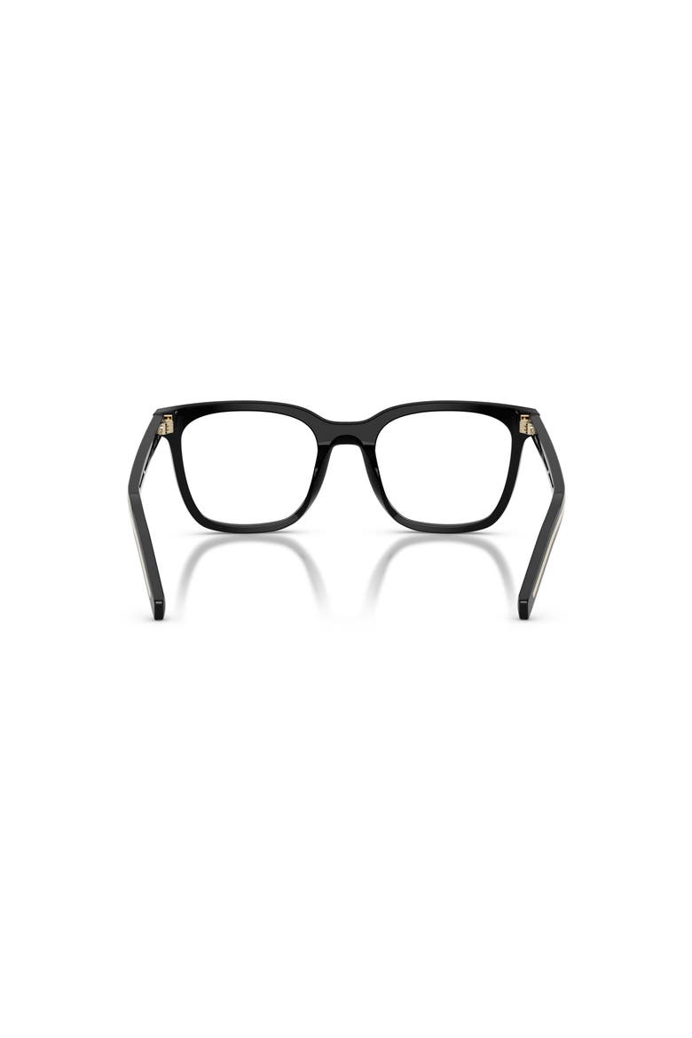 53mm Rectangle optical glasses, Alternate, color, Black