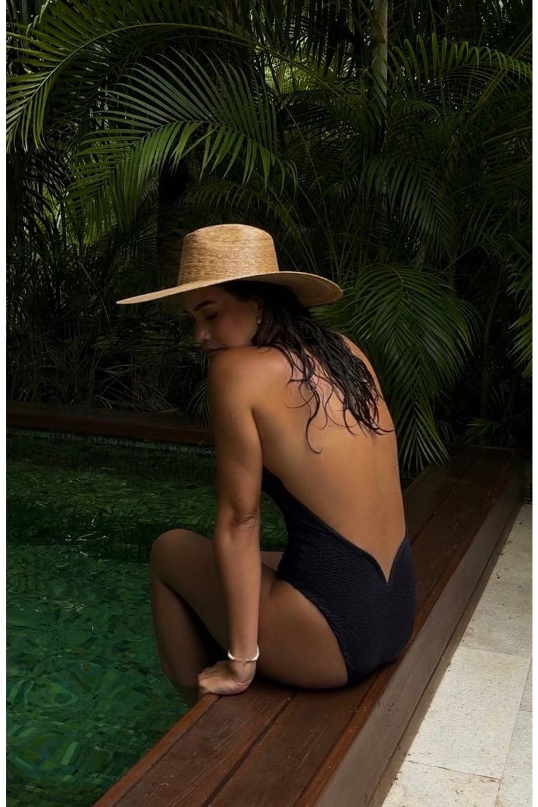 Venus One Piece, Alternate, color, Black