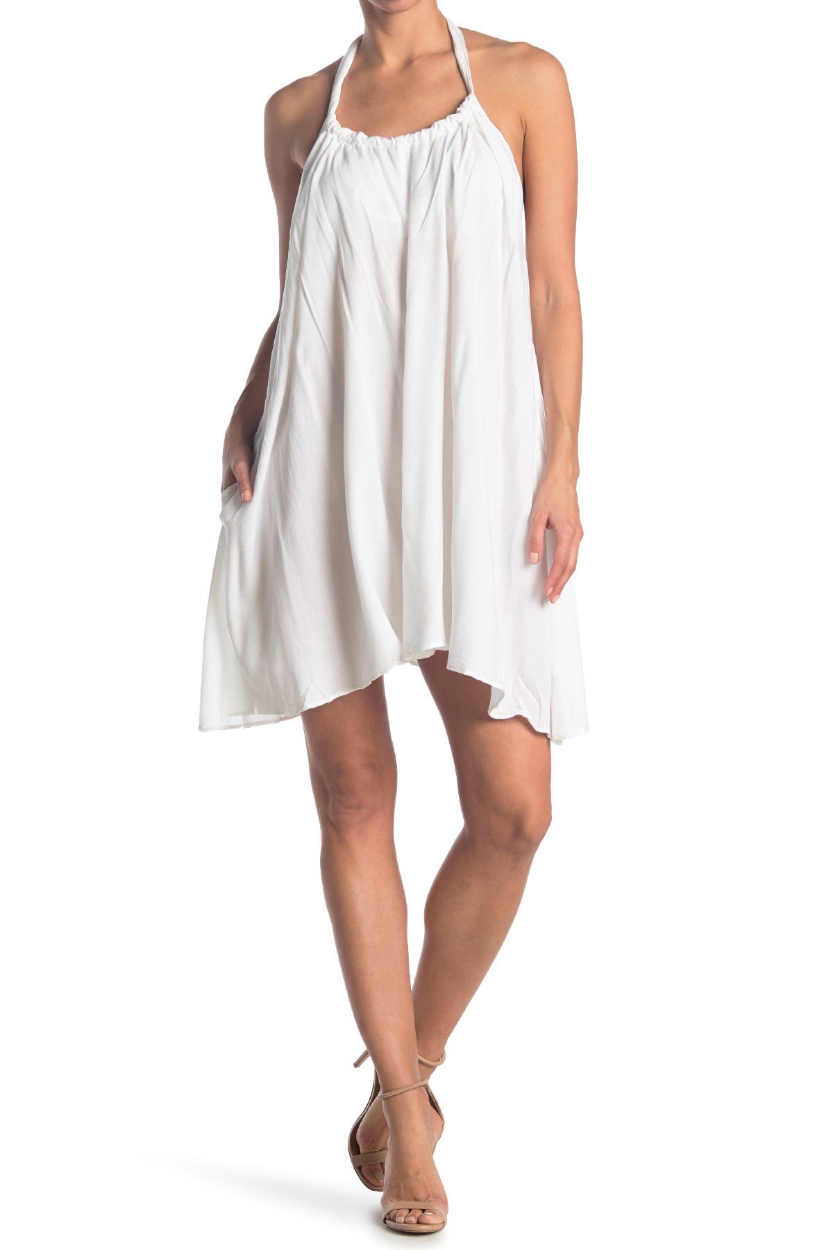 Halter Neck Cover-Up Dress