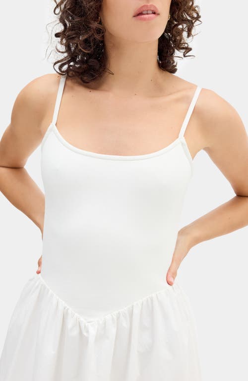 Bdg Urban Outfitters Eden Sleeveless Midi Dress In White
