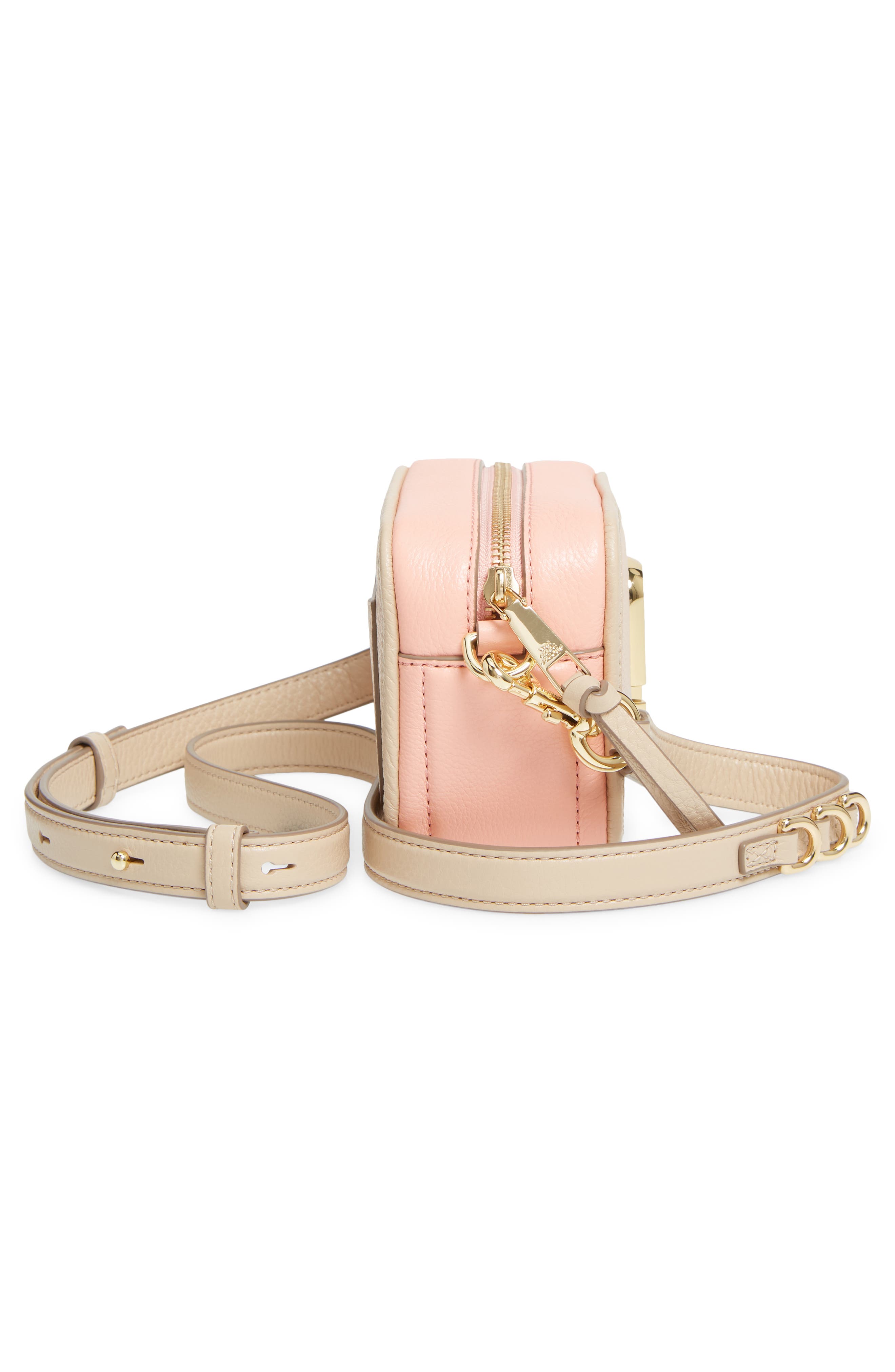 Marc Jacobs The Marc Jacobs The Softshot 17 Leather Bag, Alternate, color, 