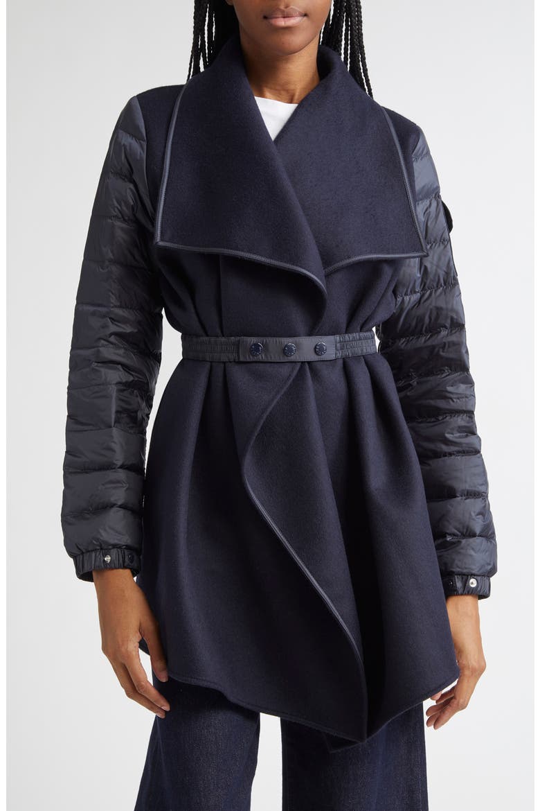 Archivio DNA Cape Jacket, Main, color, BLUE