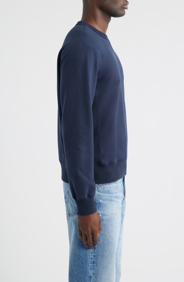 AG Blake Cotton French Terry Crewneck Sweatshirt, Alternate, color, 