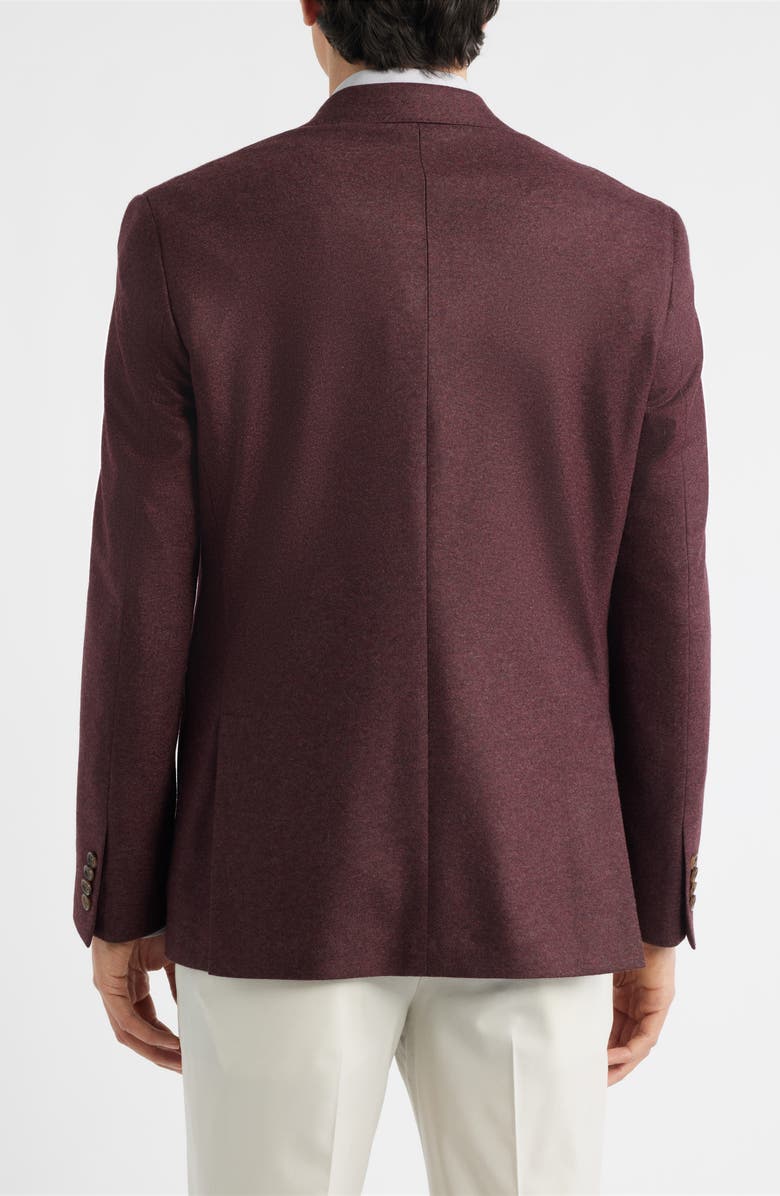 Jack Victor Darwin Burgundy COMFORTWEAR<sup>™</sup> Knit Cashmere Sport Coat, Alternate, color, Burgundy