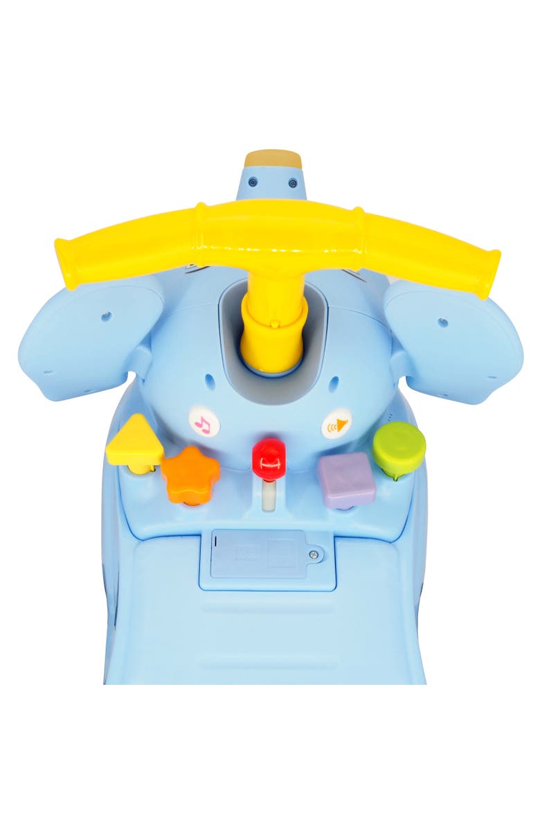 Kiddieland Lights n Sounds Elephant Rideon, Alternate, color, Multicolored