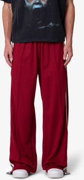 mnml Side Snap Striped Track Pants
