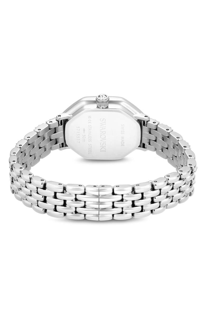 Swarovski Dextera Bracelet Watch, 32mm x 23mm, Alternate, color, Silver