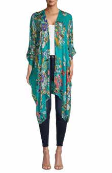 SAACHI Lasdon Floral Print Ruana