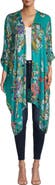 SAACHI Lasdon Floral Print Ruana