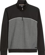 BOSS Quarter Zip Track Pullover