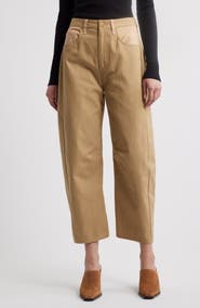 rag & bone Charlie High Waist Barrel Leg Pants