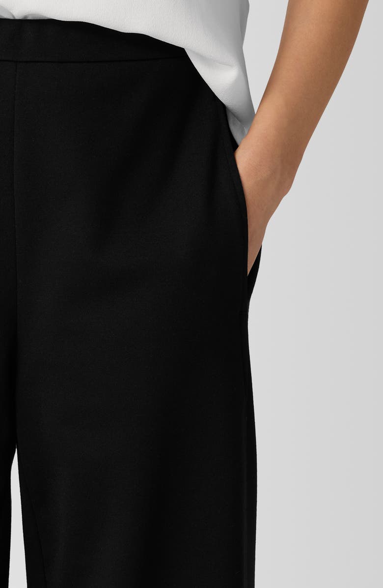 Eileen Fisher Lantern Ankle Pants, Alternate, color, Black