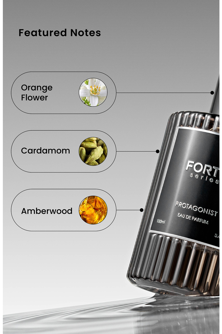 Protagonist Eau de Parfum (3.4 oz ) ,  Sweet & Woody, Alternate, color, Black