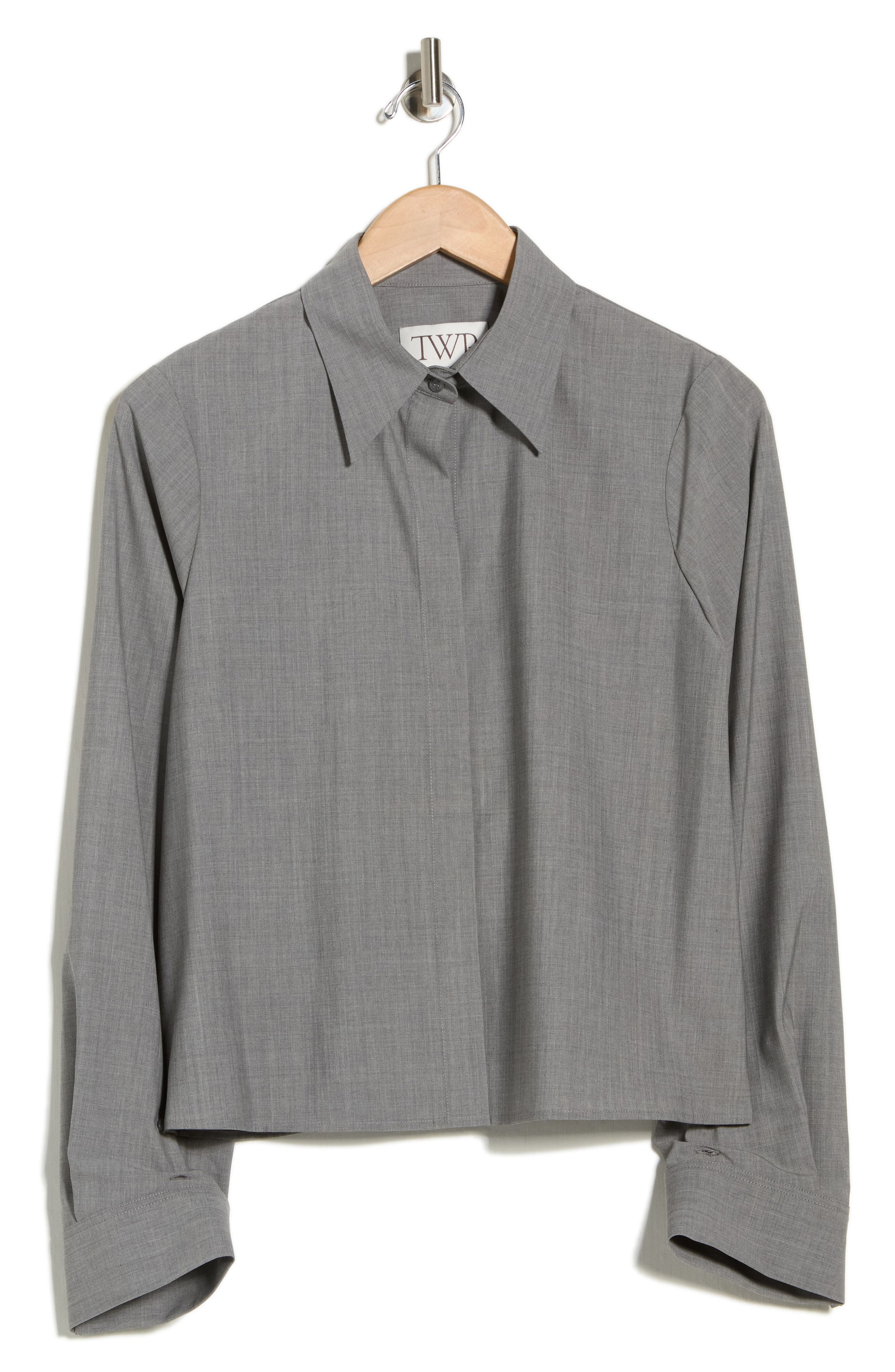 TWP Button Me Up Stretch Virgin Wool Shirt