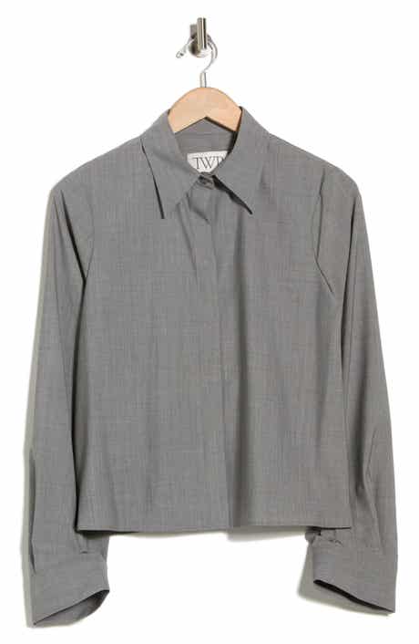 TWP Button Me Up Stretch Virgin Wool Shirt