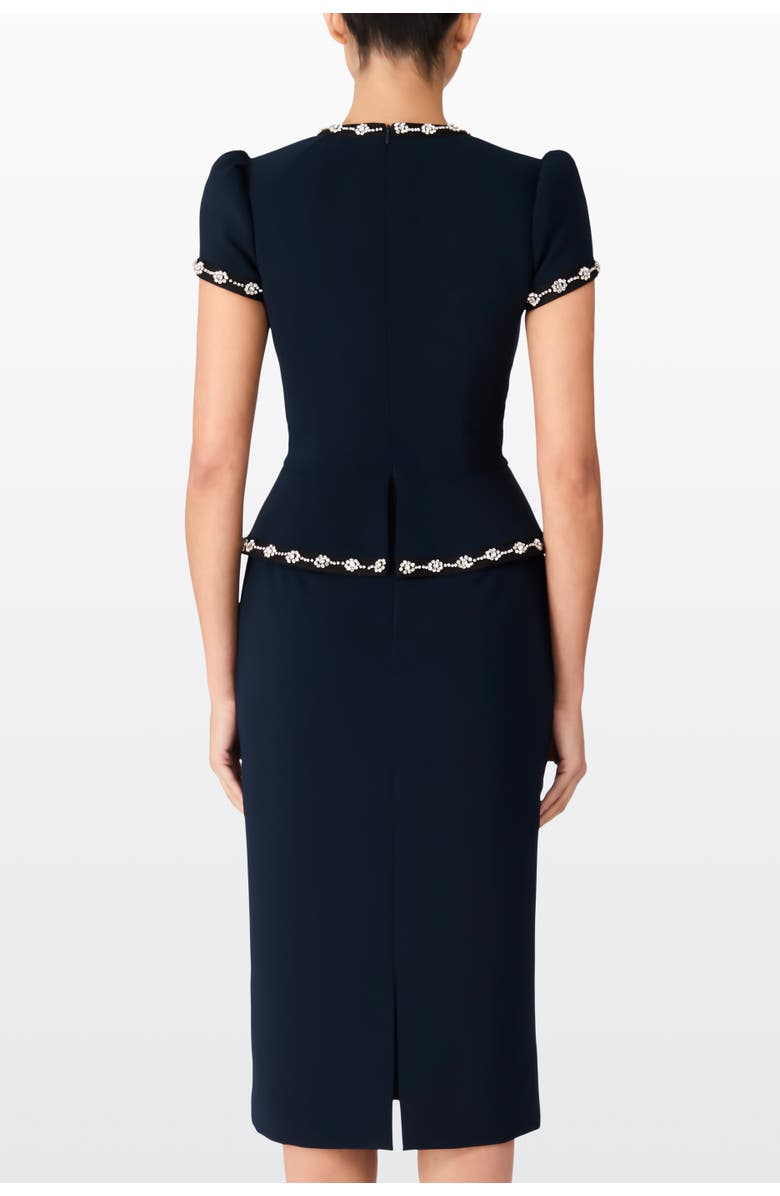 Jenny Packham Bisou Dress, Alternate, color, Ink