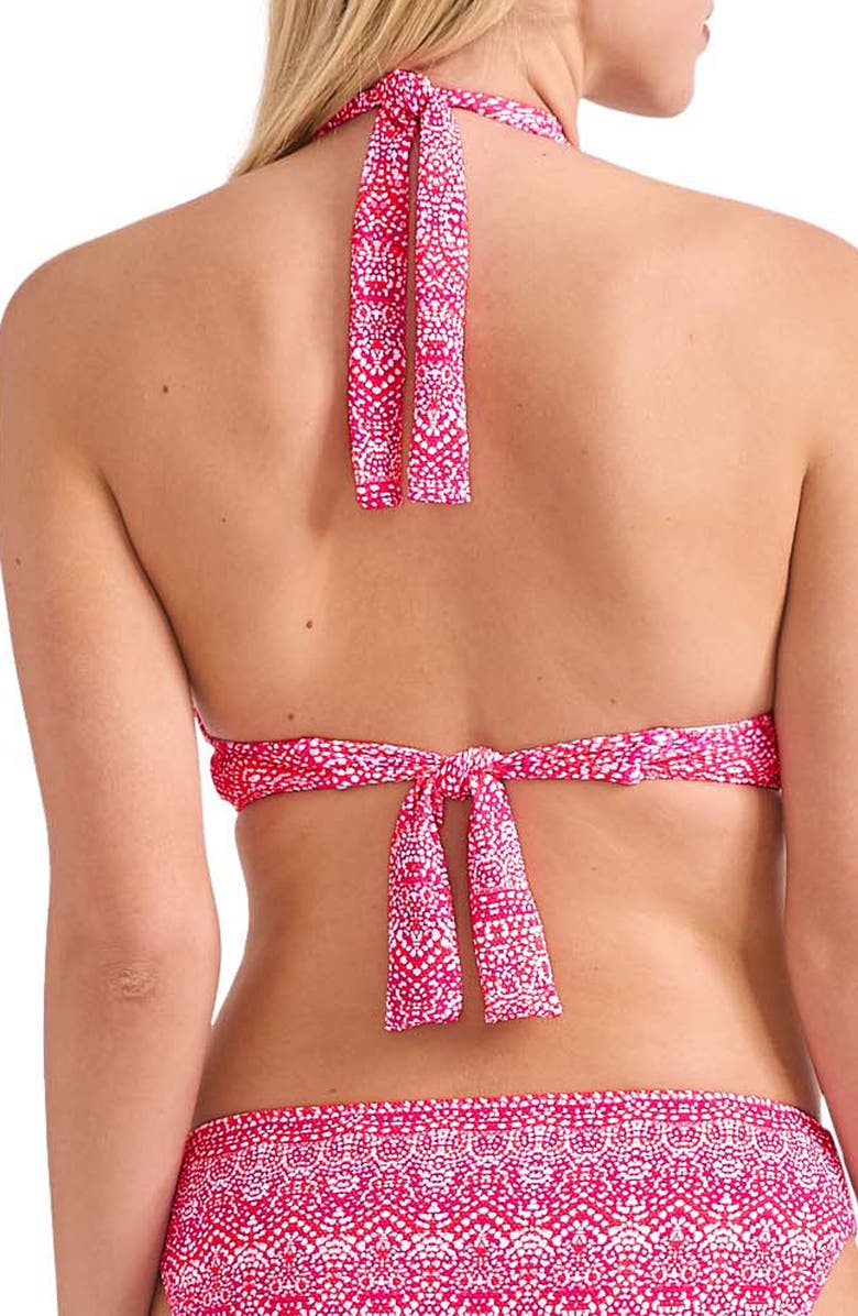 Tommy Bahama Island Cays Point Reversible Halter Bikini Top, Alternate, color, 