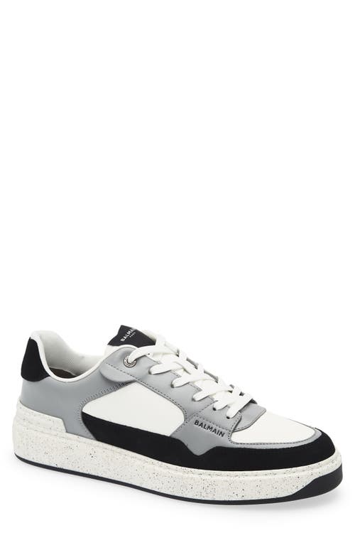 Balmain B-court Flip Sneaker In Multi