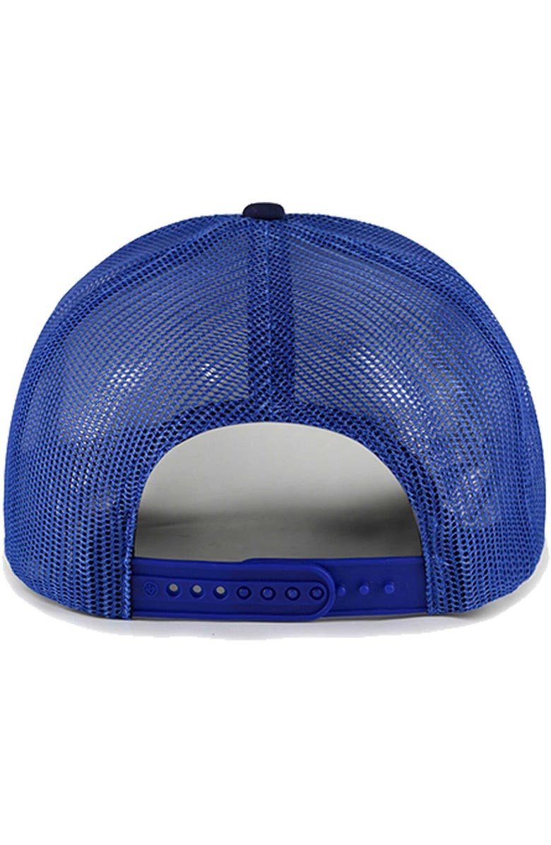 '47 Men's '47 White Chicago Cubs Foam Front Script Trucker Snapback Hat, Alternate, color, White