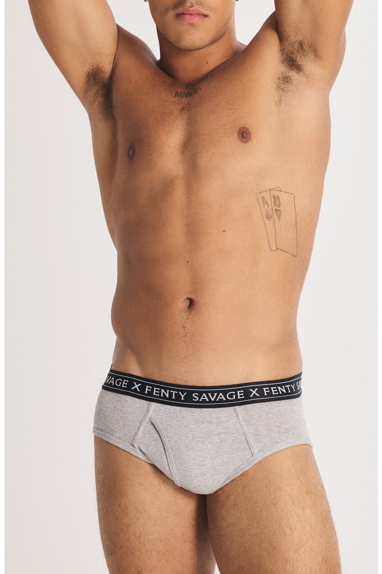 Savage Classics 3-Pack Briefs, Alternate, color, RED/GREEN/GREY HEATHER