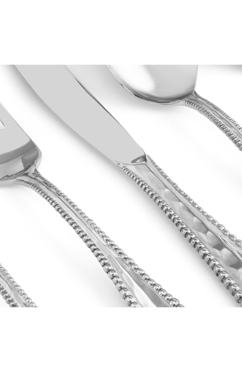 Michael Aram Molten 5-Piece Flatware Set, Alternate, color, Silver