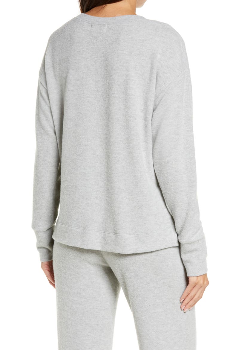 Lounge Sweatshirt, Alternate, color, GREY