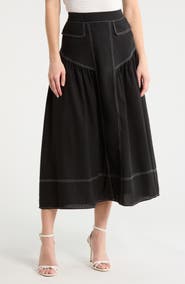 BY DESIGN Davenport Midi Skirt