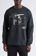 Palm Angels Neon Blvd Double Layer T-Shirt