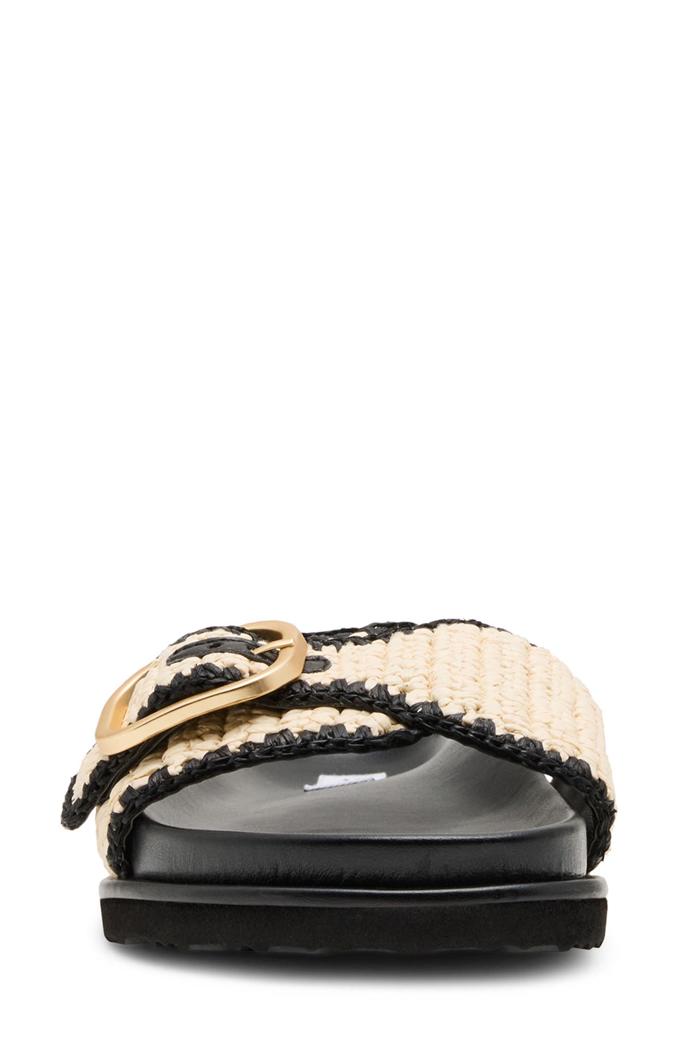 Steve Madden Memphis Slide Sandal, Alternate, color, Black Multi