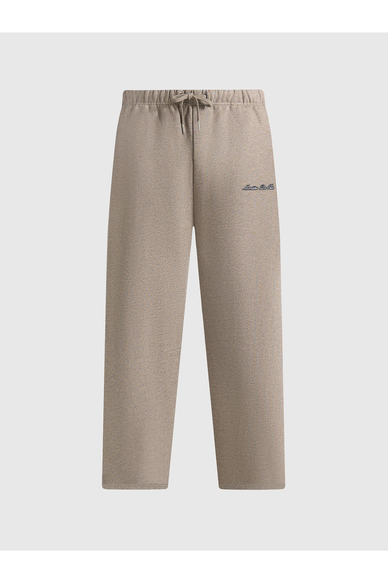 JS003 Unisex Relaxed Wide Leg Joggers, Main, color, Taupe