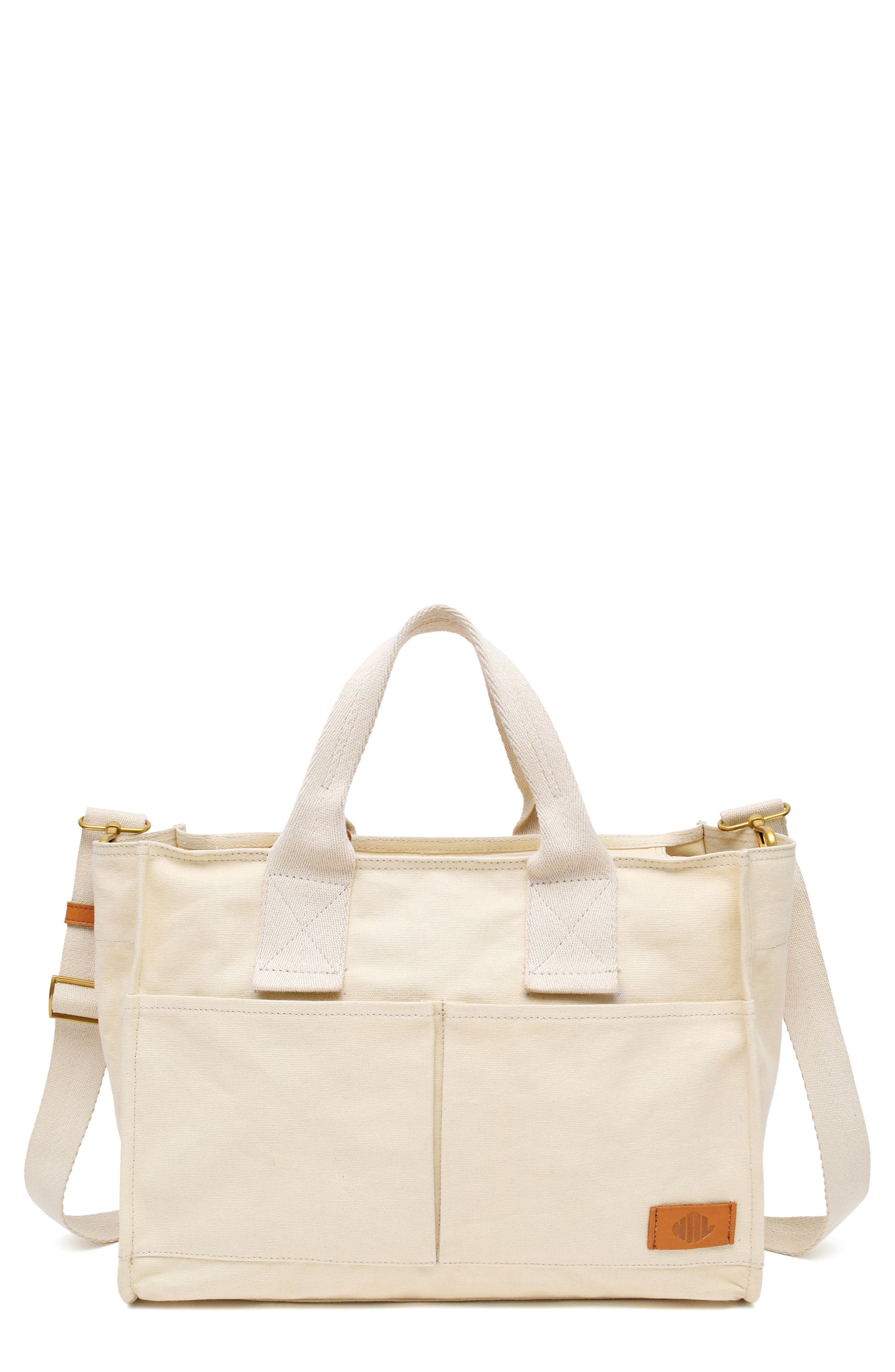 New Amsterdam Leatherworks Zinia Canvas Satchel