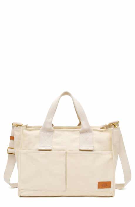 New Amsterdam Leatherworks Zinia Canvas Satchel
