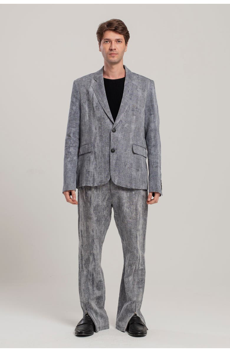 PCFG Free Heaven Linen Suit Pant, Alternate, color, Gray