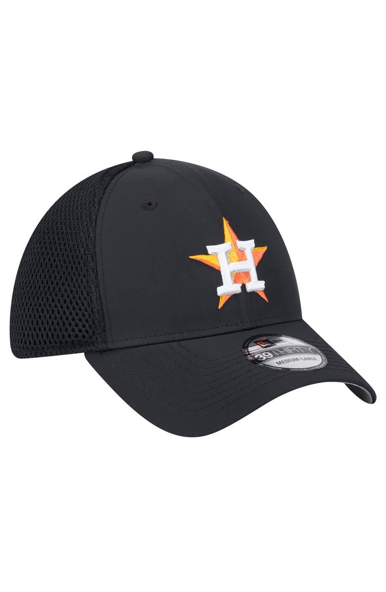 New Era Men's New Era Black Houston Astros Team Tone 39THIRTY Flex Hat, Alternate, color, Black