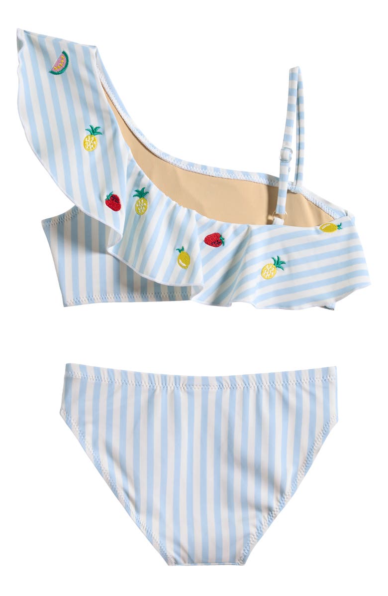Shade Critters Kids' Embroidered Two-Piece Swimsuit, Alternate, color, Blue