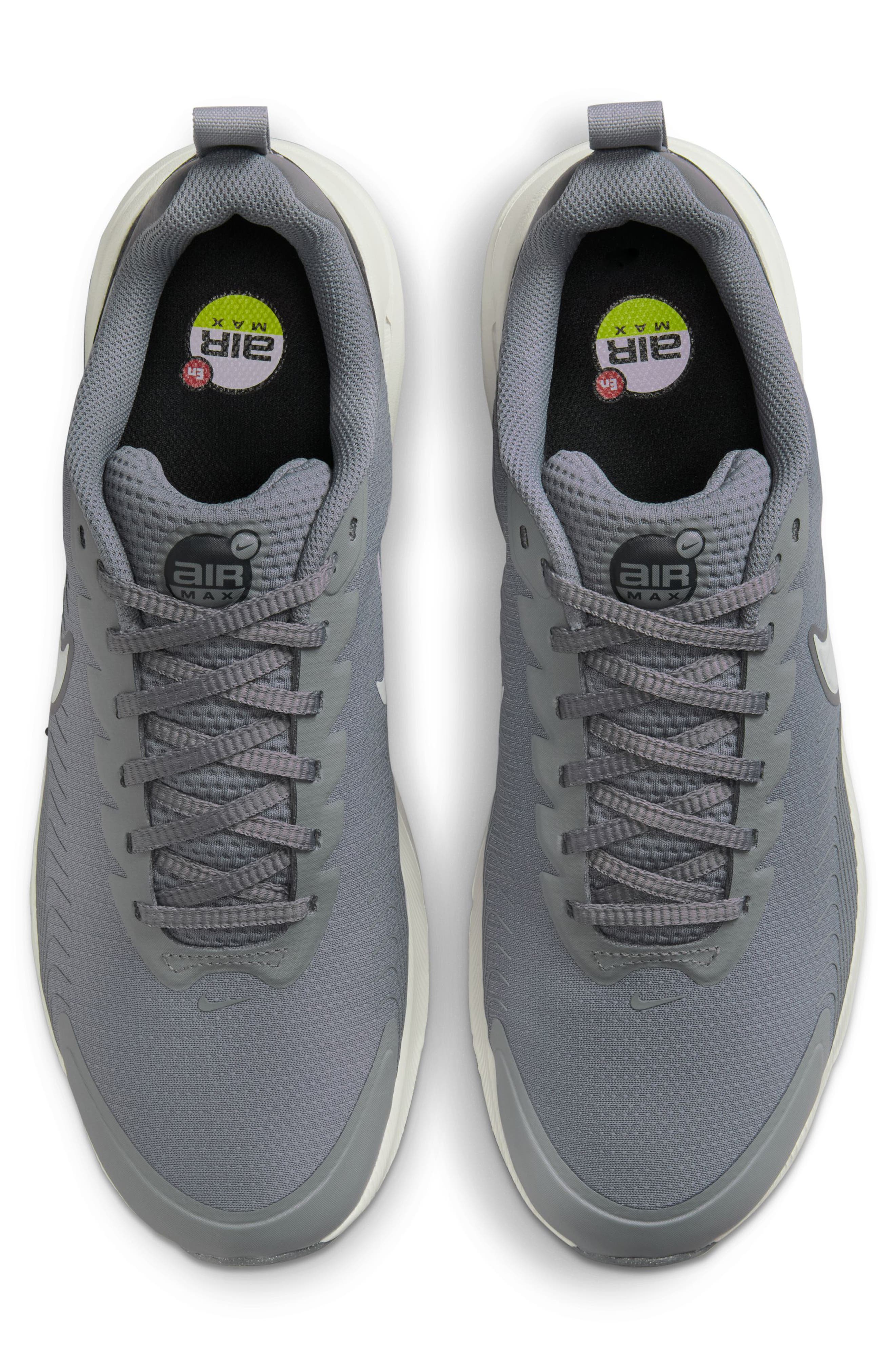 Nike Air Max Nuaxis Sneaker, Alternate, color, Smoke Grey/ Iron Grey