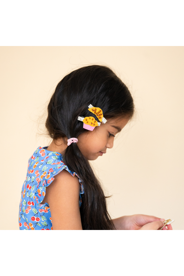 Breakfast Pastry Hair Clip Set, Alternate, color, Assorted Pre-Pack