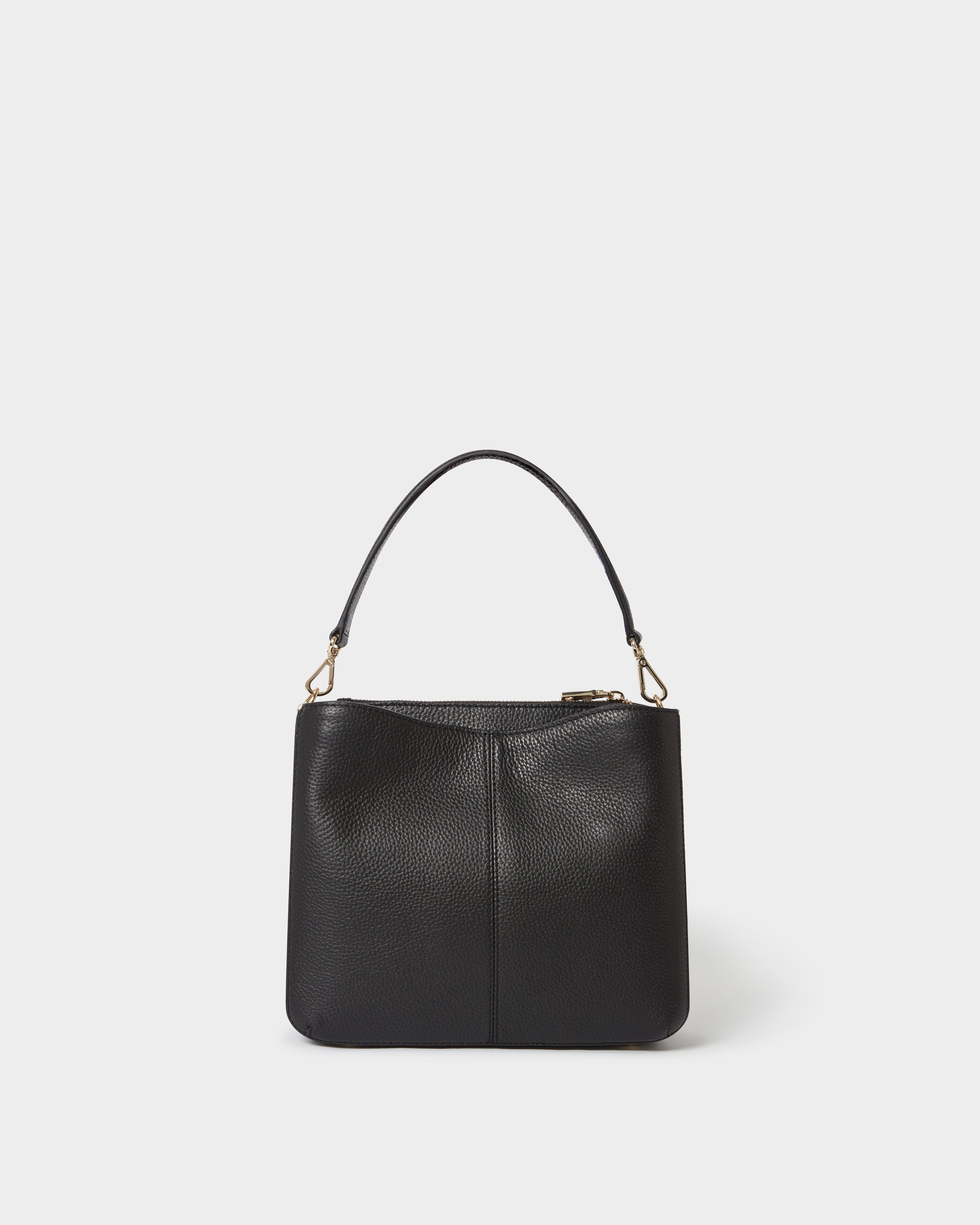 The Winchester Leather Grab Bag, Alternate, color, Black