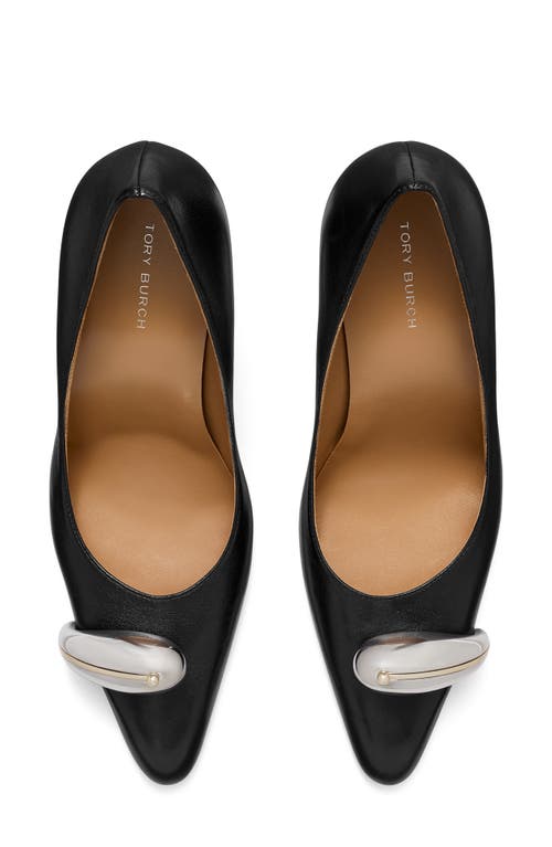 Tory Burch Pierced Xl Pump In Black