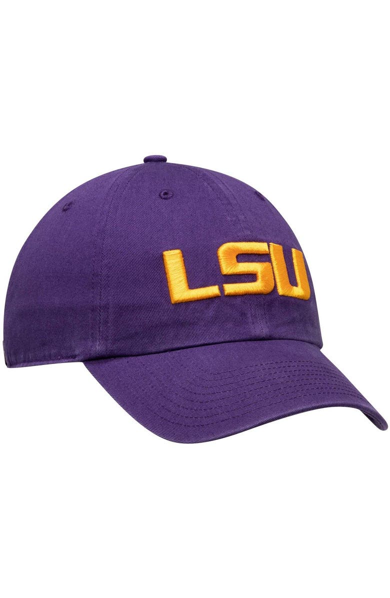 '47 Men's '47 Purple LSU Tigers Vintage Clean Up Adjustable Hat, Alternate, color, 