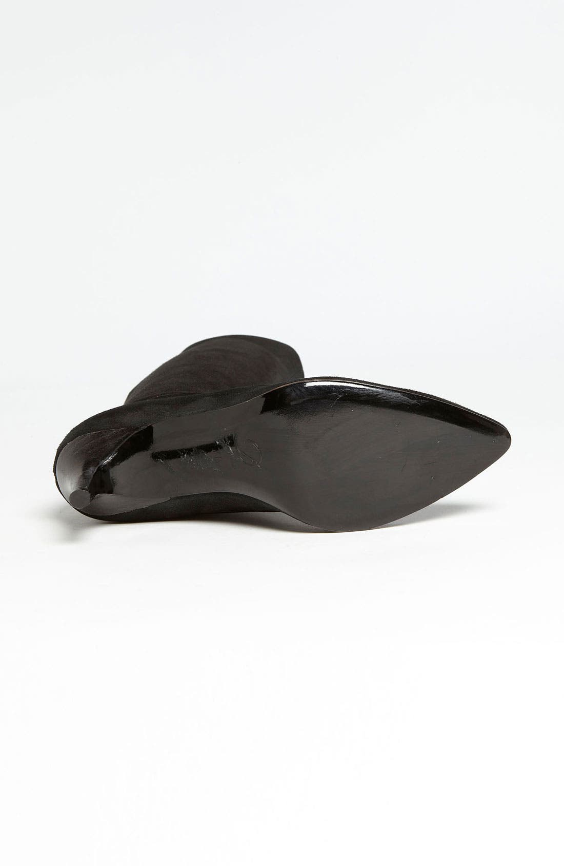 'Lilia' Boot, Alternate, color, BLACK SUEDE