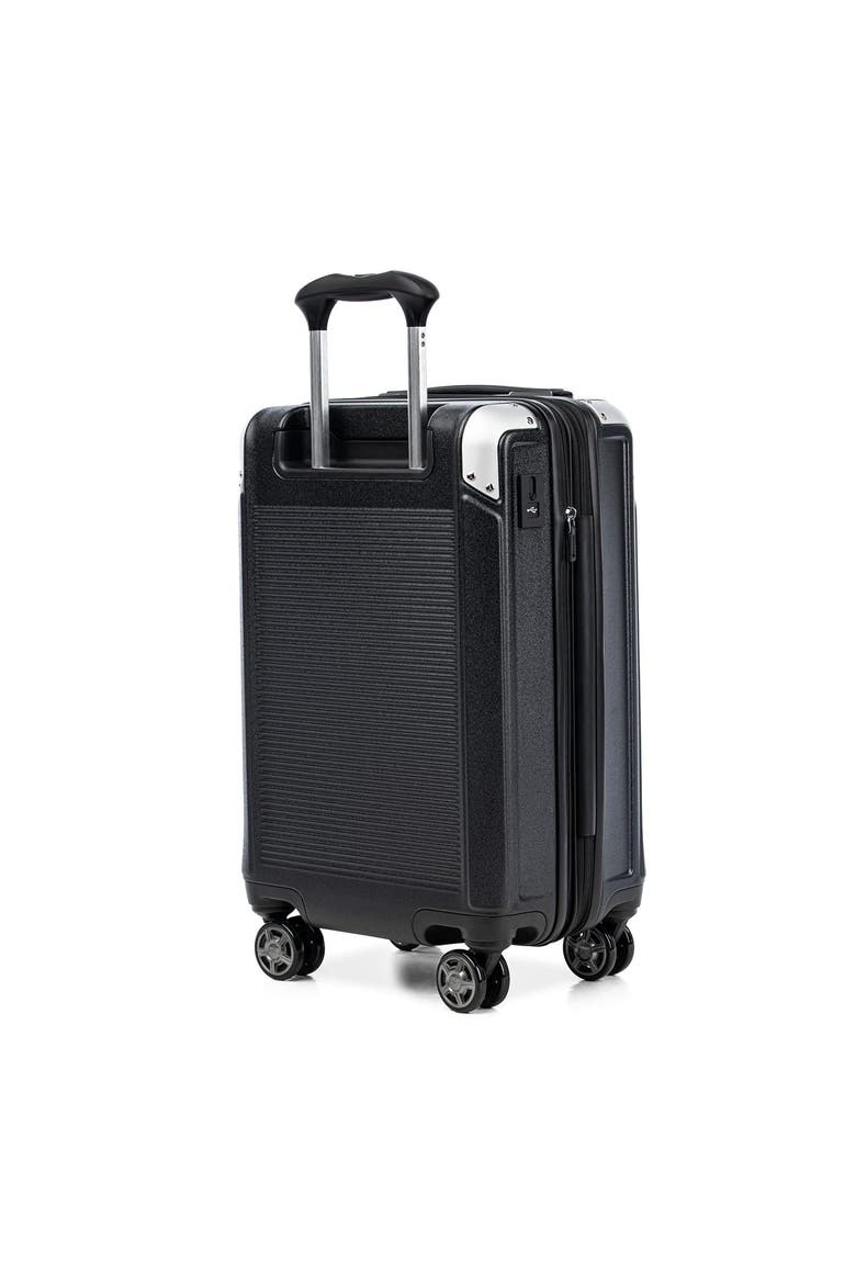 Platinum Elite Hardside 21" Carry On Spinner Luggage, Alternate, color, Shadow Black