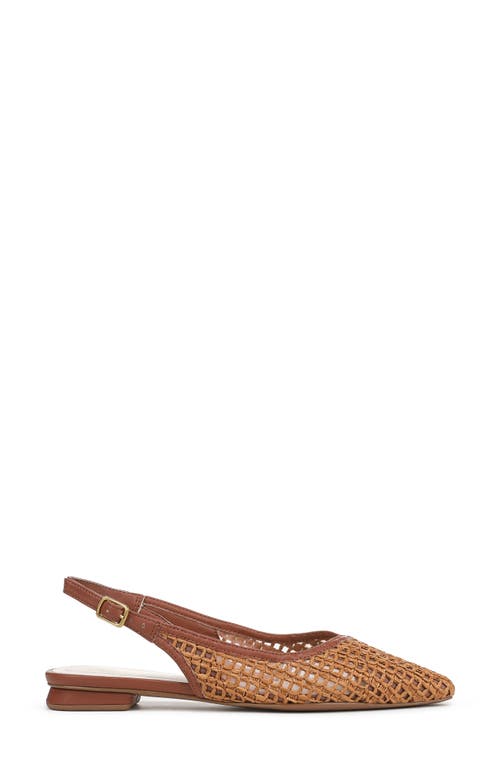 Franco Sarto Raena Slingback Flat In Brown