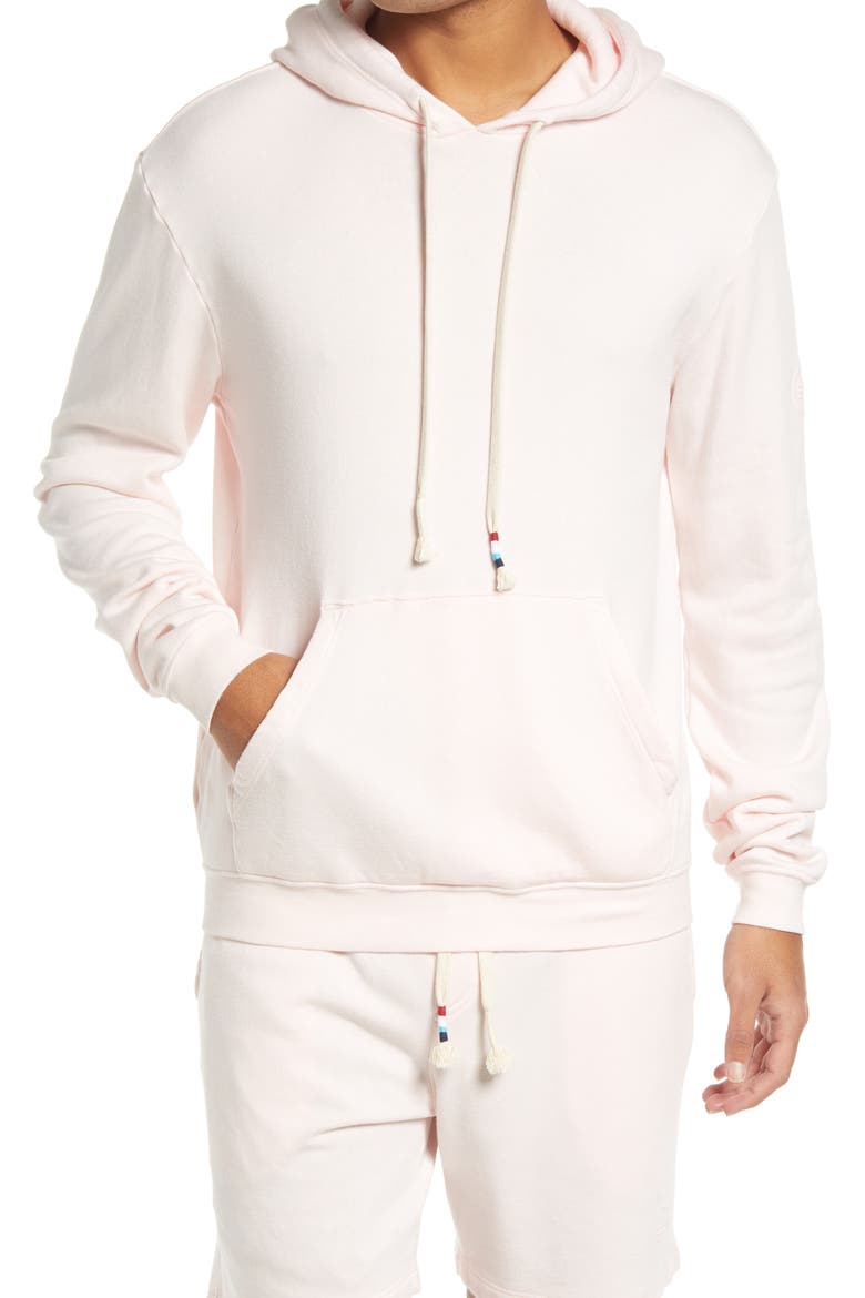 Waves Fleece Hoodie, Main, color, HAZE