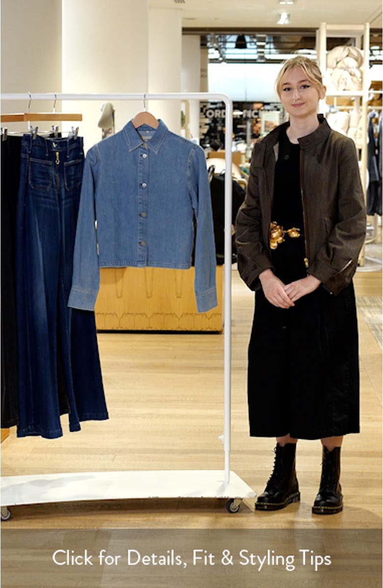 Montauk Aura Button-Up Denim Top, sales video thumbnail