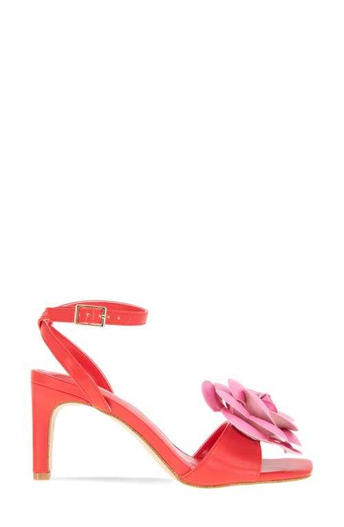 Bcbgeneration Toori Rosette Sandal In Red